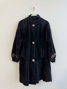 Di Capra International DC Black Suede Jacket